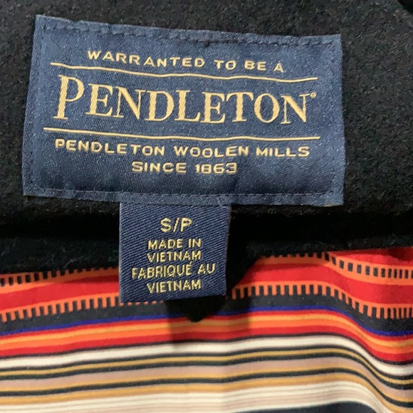 Pendleton size Small Women's Logan Car Coat Black - Picture 2 of 6